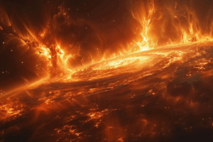 На Солнце зафиксирована серия мощных вспышек